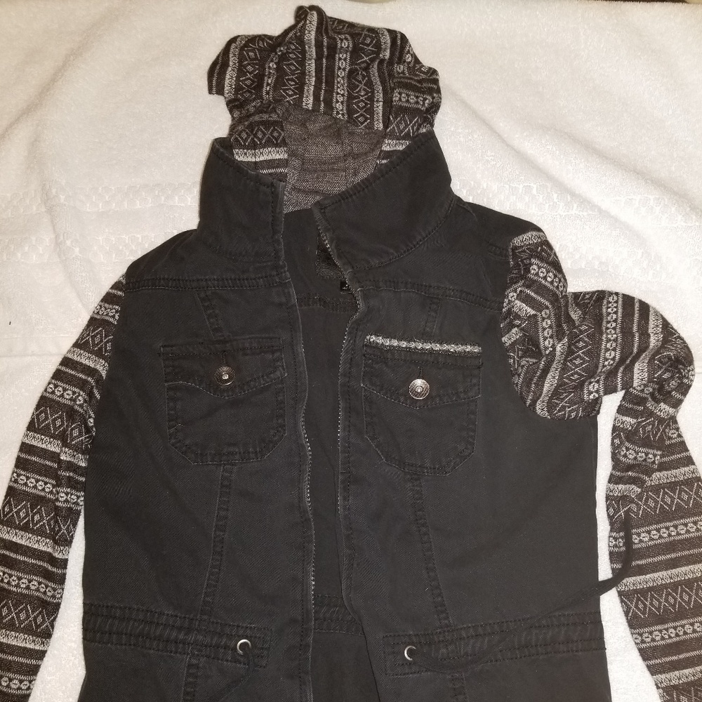 Aztec fall coat